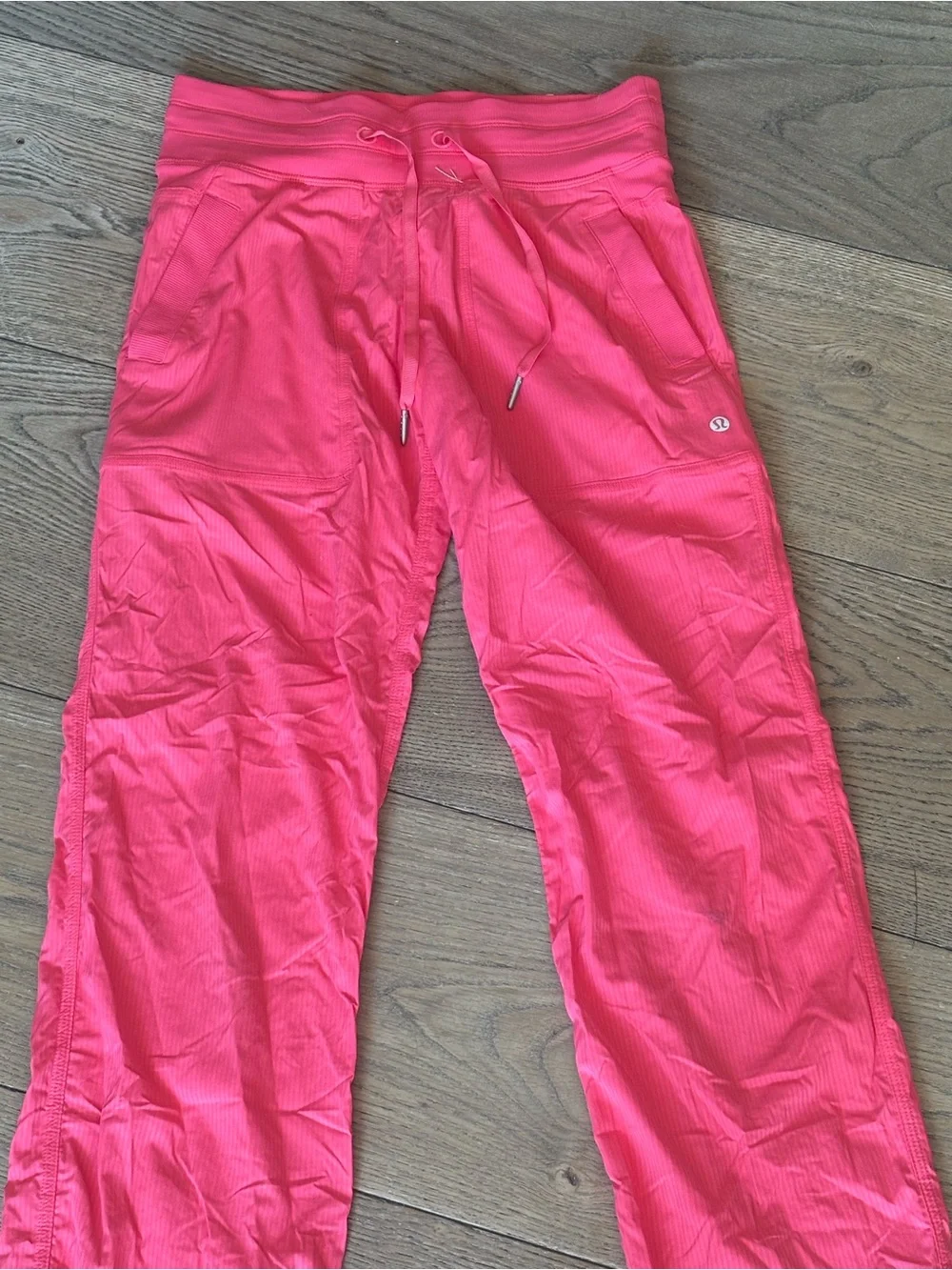 lululemon athletica Girls' Bright Pink Drawstring Joggers